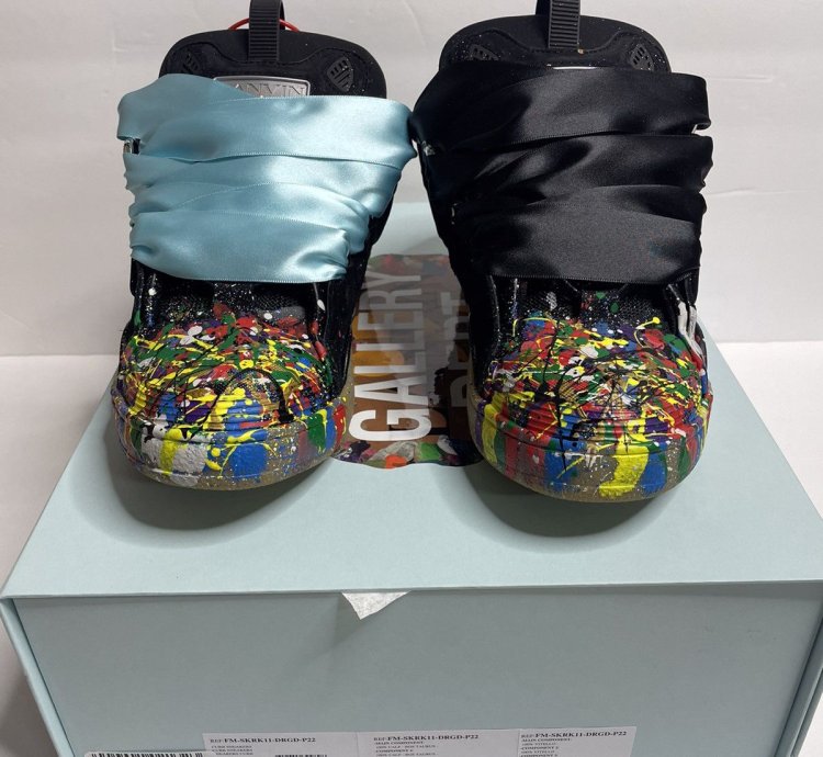 Lanvin Gallery Dept Curb Sneakers