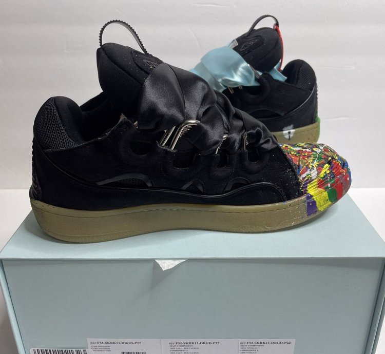 Lanvin Gallery Dept Curb Sneakers