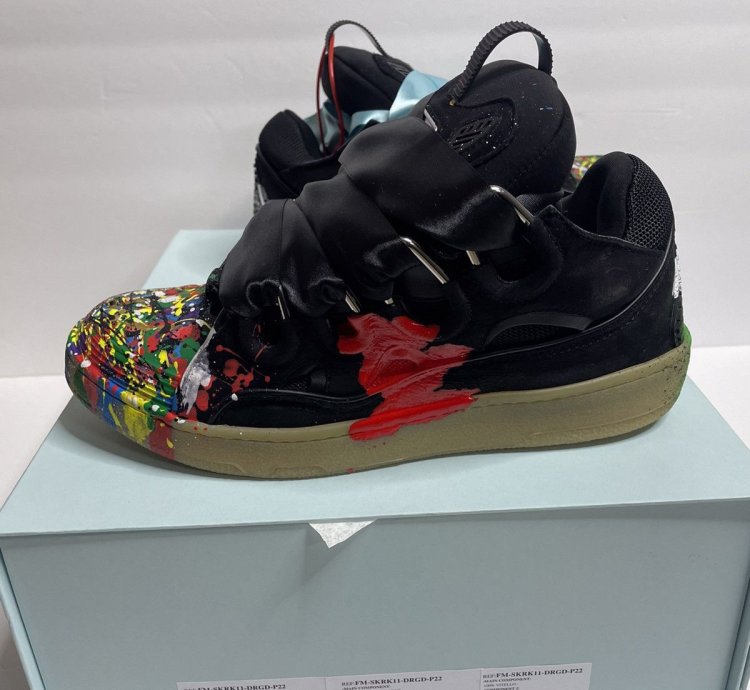 Lanvin Gallery Dept Curb Sneakers