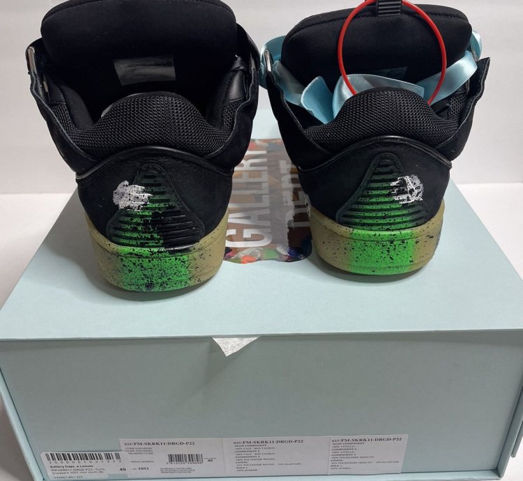 Lanvin Gallery Dept Curb Sneakers