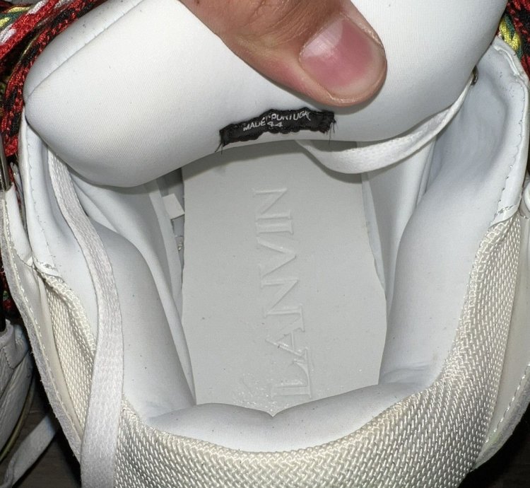Lanvin Gallery Dept Printed Curb Sneakers