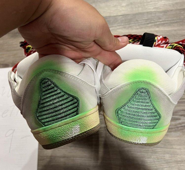 Lanvin Gallery Dept Printed Curb Sneakers