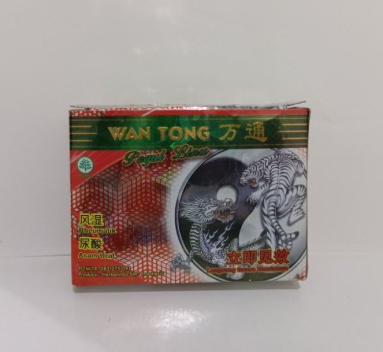 Wan Tong 100 Original Product Herbal Gout 1 Box