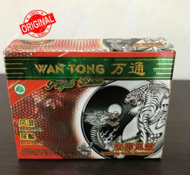 Wan Tong 100 Original Product Herbal Gout 2 Box
