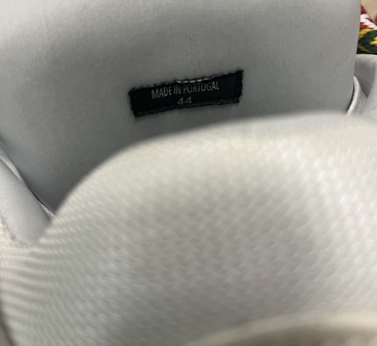 Lanvin Leather Curb White Ivory