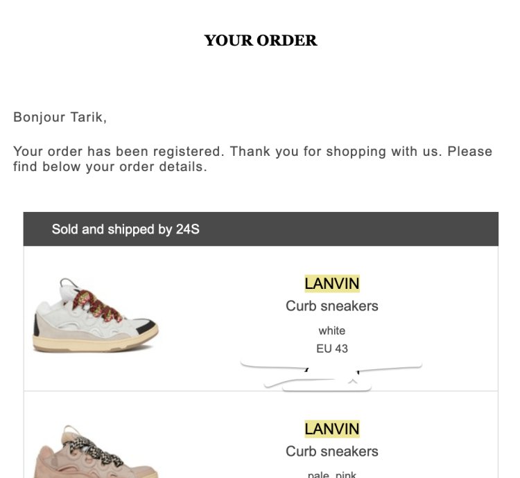 Lanvin Men Curb White Sneakers New