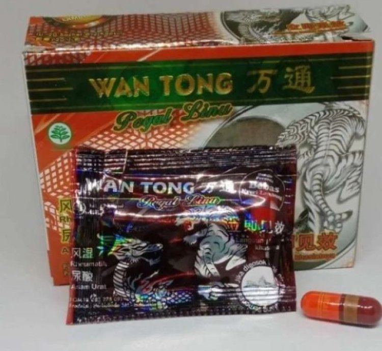 Wan Tong 100 Original Product Herbal Gout 50 Box