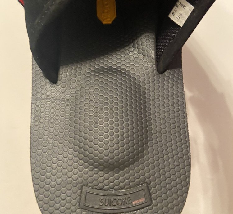 Lanvin Suicoke Black Nubuck Sandals