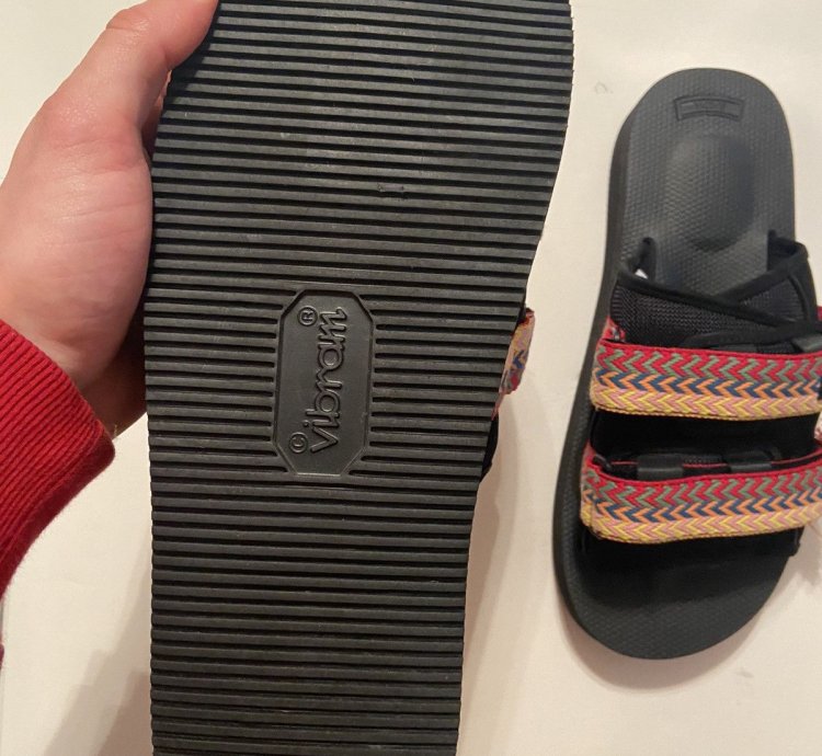 Lanvin Suicoke Black Nubuck Sandals