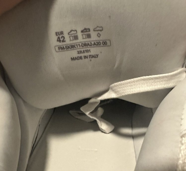 Lanvin White Curb Sneakers
