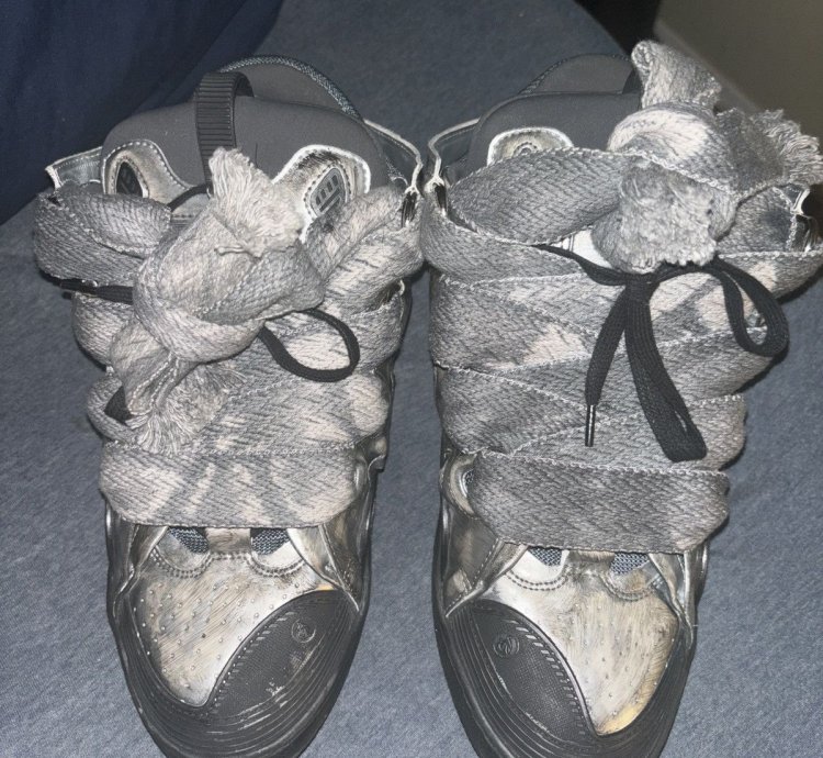 Lanvins Grey And Black