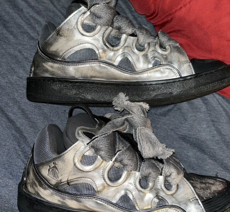 Lanvins Grey And Black
