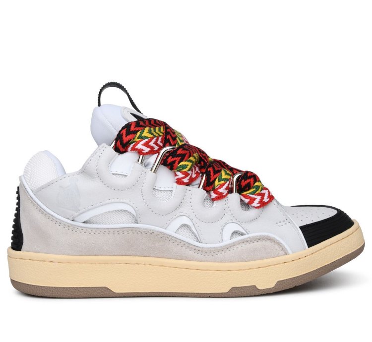 Leather Curb Sneaker