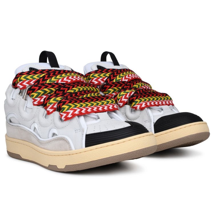 Leather Curb Sneaker