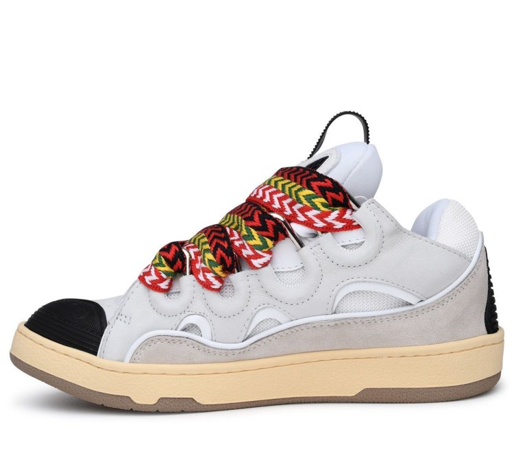 Leather Curb Sneaker