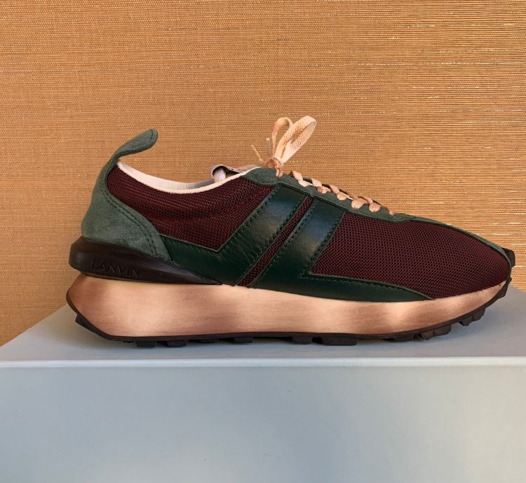 Logo Runner Trainer In Multicolor