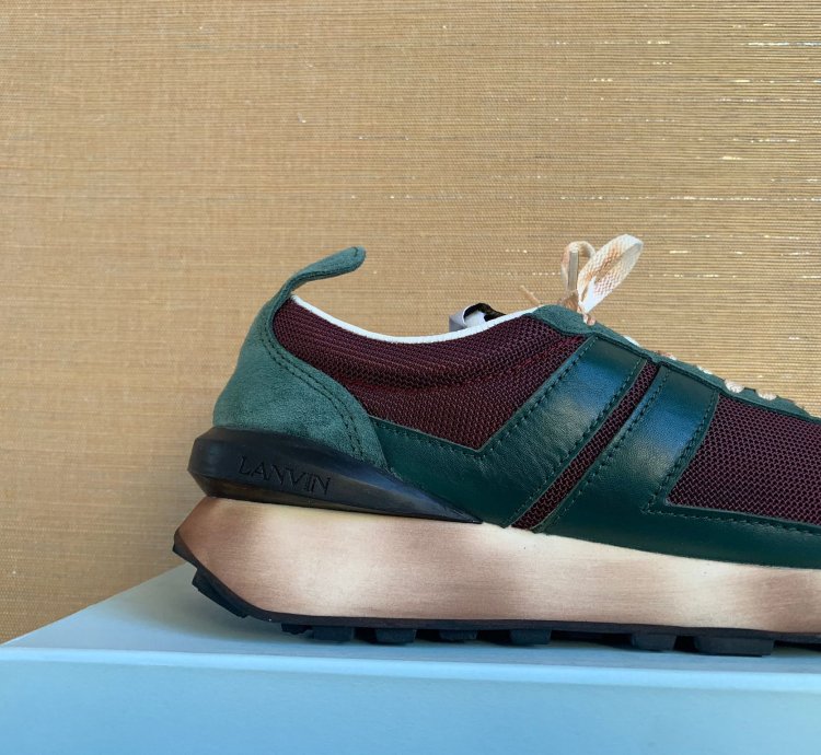 Logo Runner Trainer In Multicolor