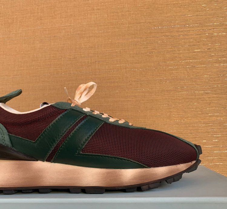 Logo Runner Trainer In Multicolor