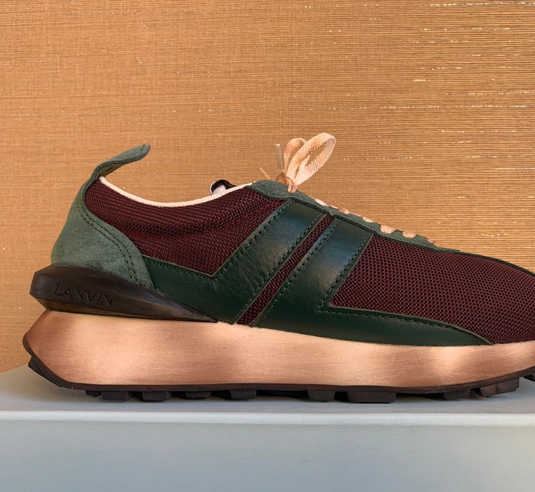 Logo Runner Trainer In Multicolor