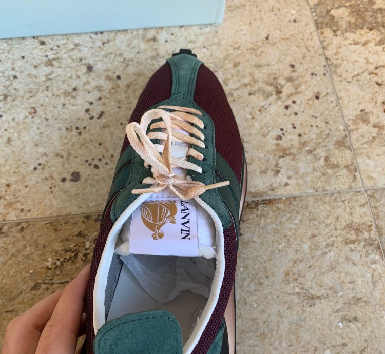 Logo Runner Trainer In Multicolor