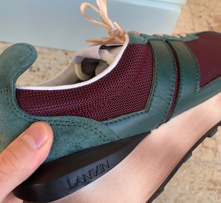Logo Runner Trainer In Multicolor