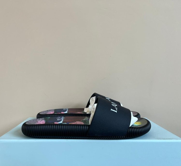 Logo Slides In Black