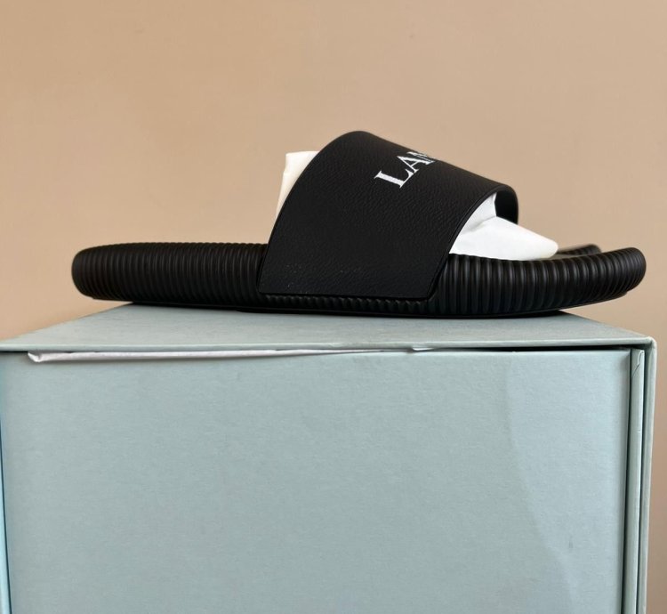 Logo Slides In Black