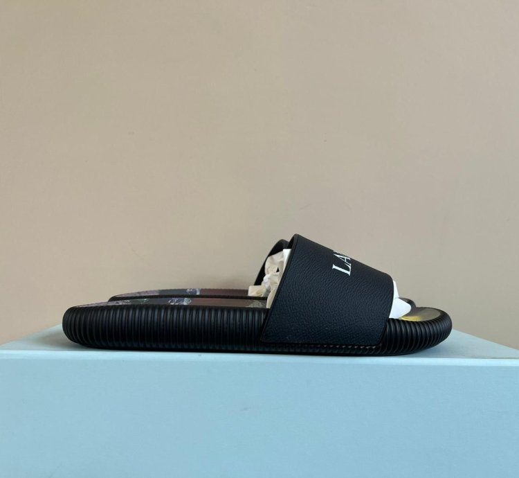 Logo Slides In Black