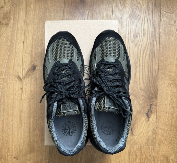 Nb Stone Island 991 V2 Black Made In Uk