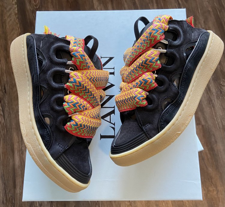 New 890 Retail Lanvin Curb Sneaker
