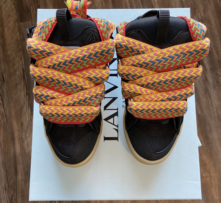 New 890 Retail Lanvin Curb Sneaker