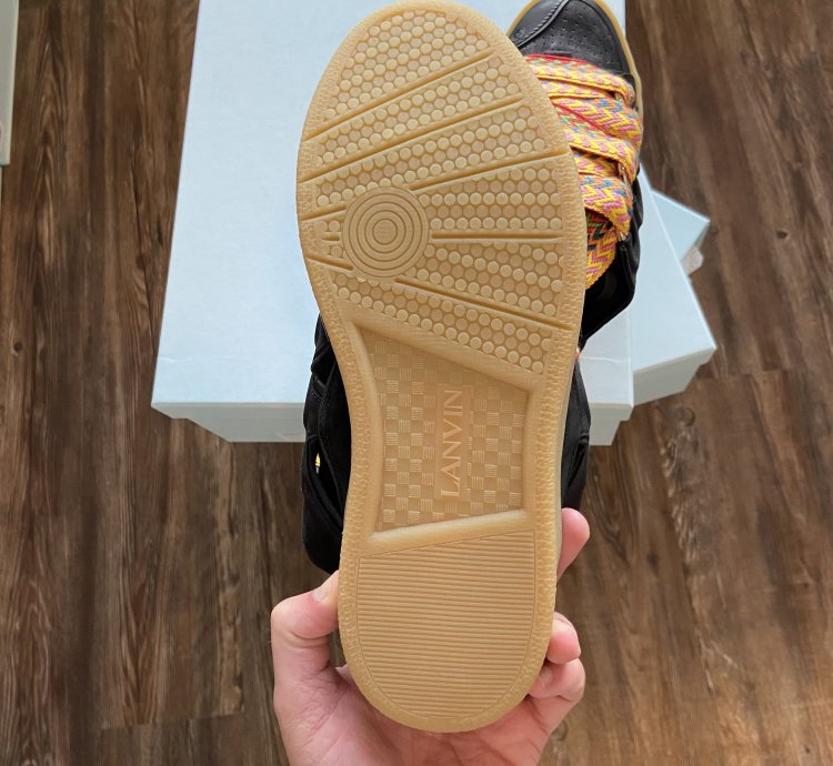 New 890 Retail Lanvin Curb Sneaker