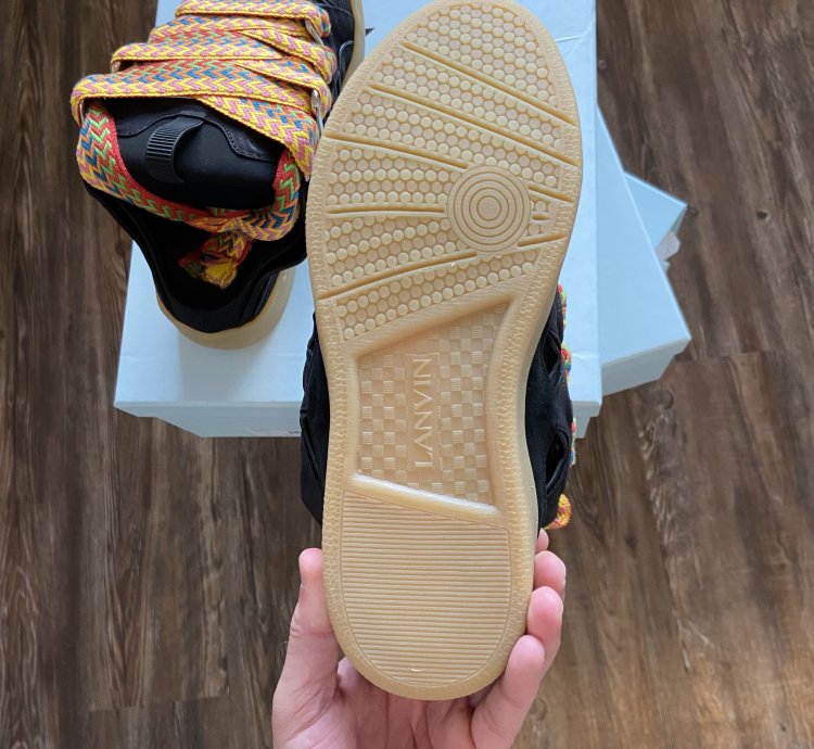 New 890 Retail Lanvin Curb Sneaker