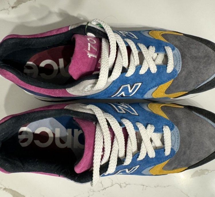 New Balance 1700 Kith The Colorist Blue Toe