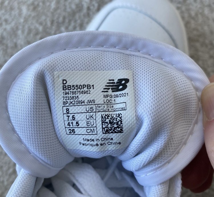 New Balance 550 Nb Basketball Shoes Ald Collab Model