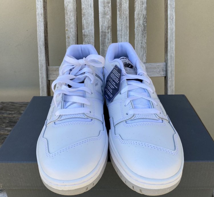 New Balance 550 White Grey Shoes