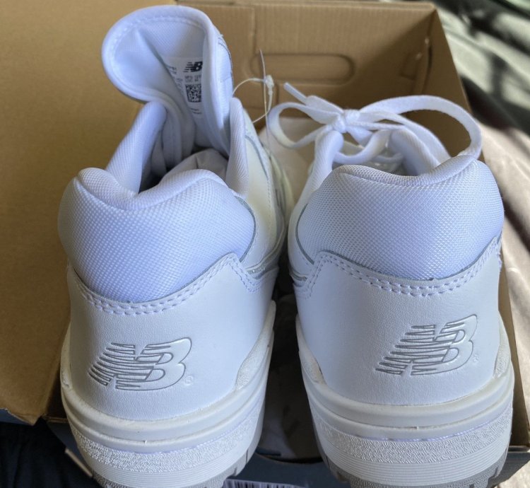 New Balance 550 White Grey Shoes