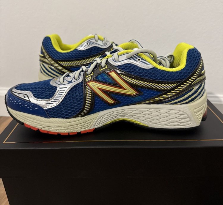 New Balance 860v2 Aime Leon Dore Ald Blue Yellow Us 10