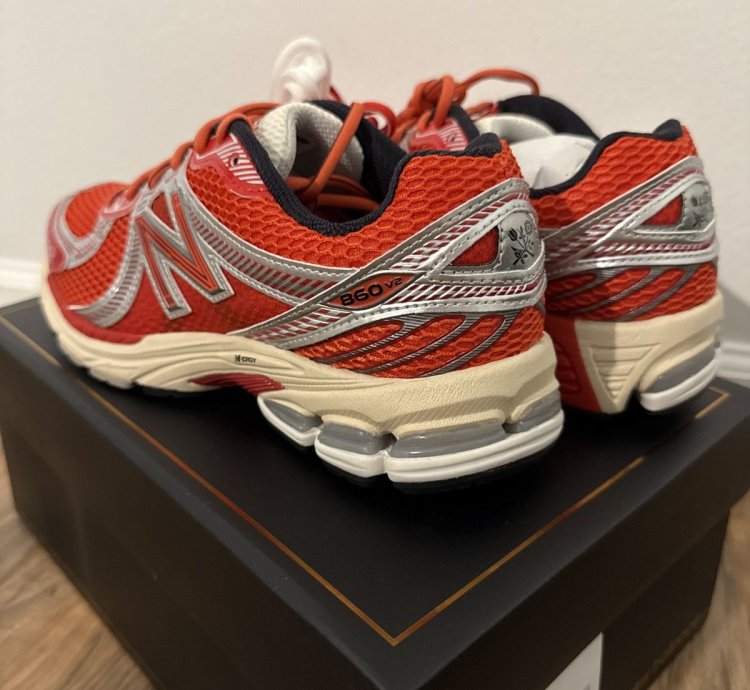 New Balance 860v2 Aime Leon Dore Ald Red Us 10