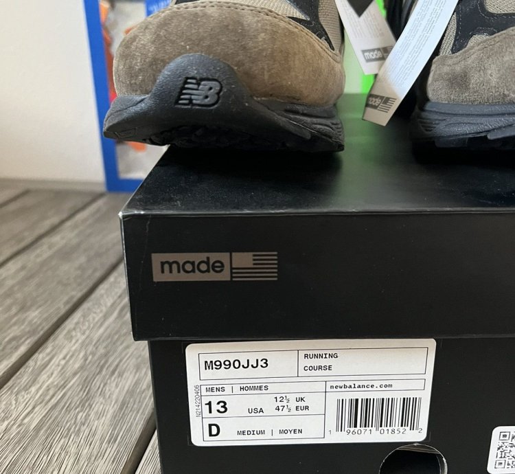 New Balance 990v3 Jjjjound Brown