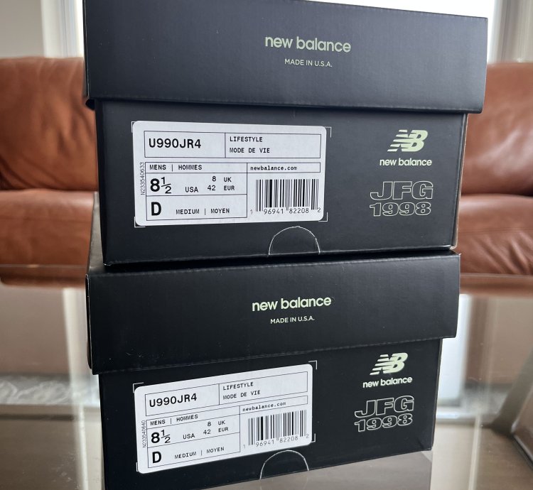 New Balance 990v4 Miusa Joe Freshgoods 1998 men 8 5