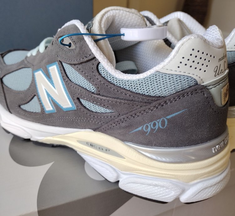 New Balance Kith 990v3 Steel Blue - M990ks3 Us 9 5