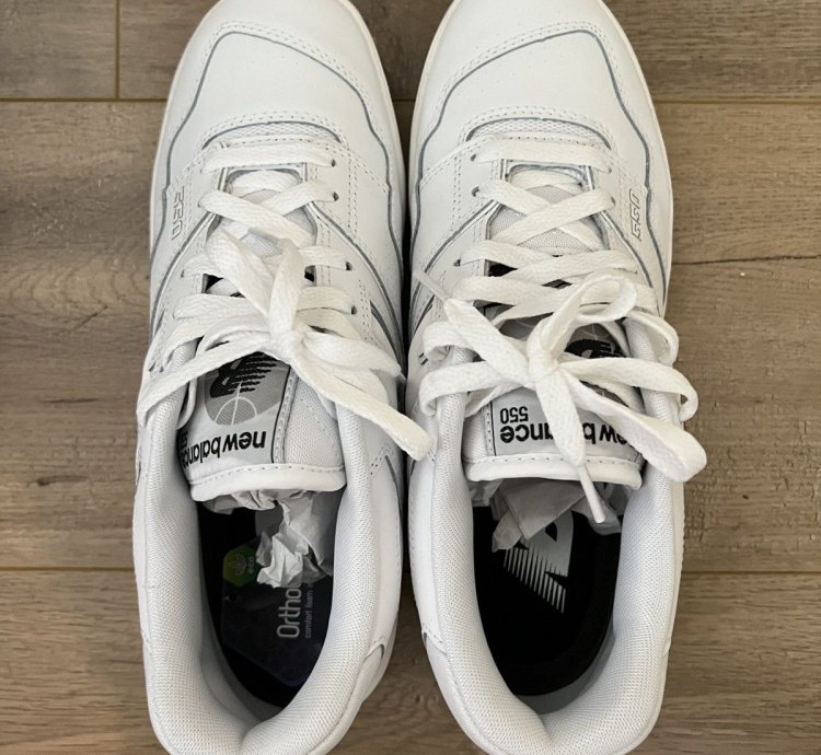 New Balance Nb 550 Low Leather Sneakers Shoes Kicks Us 7 5