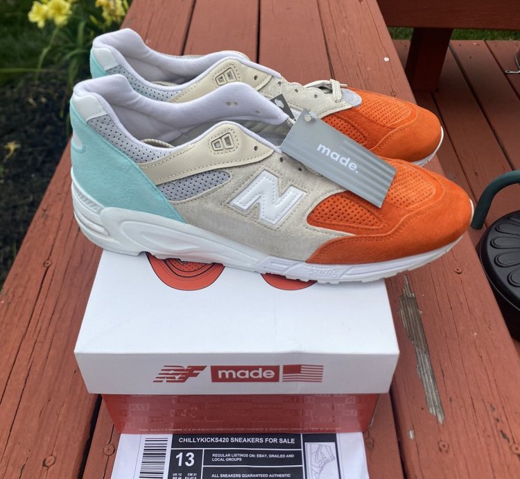 New Balance Ronnie Fieg 990v2 Cyclades