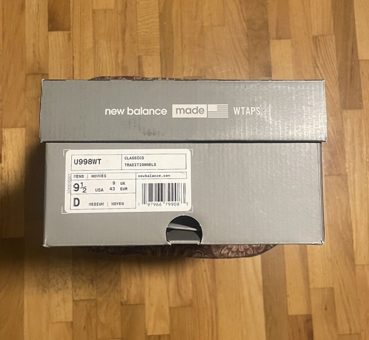 New Balance Wtaps 998