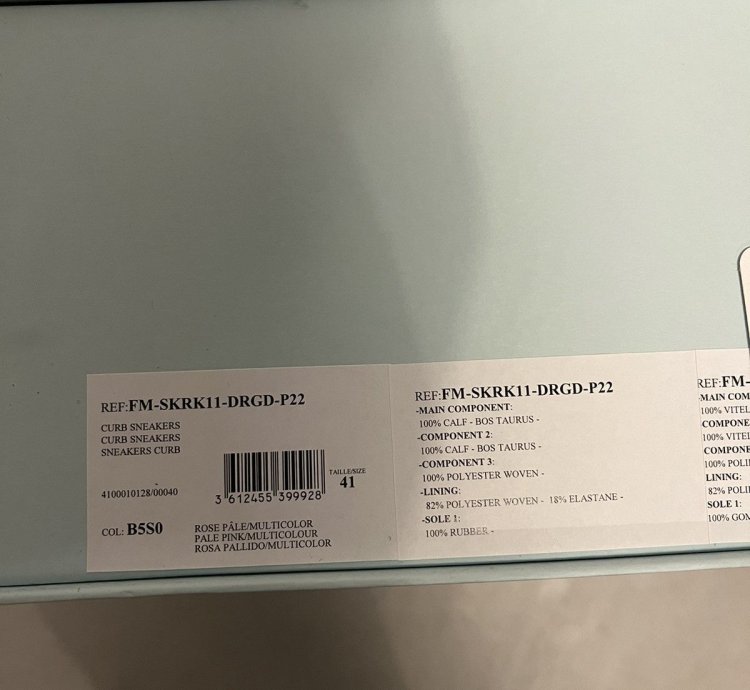 New Gallery Dept Lanvin Curbs Eu41