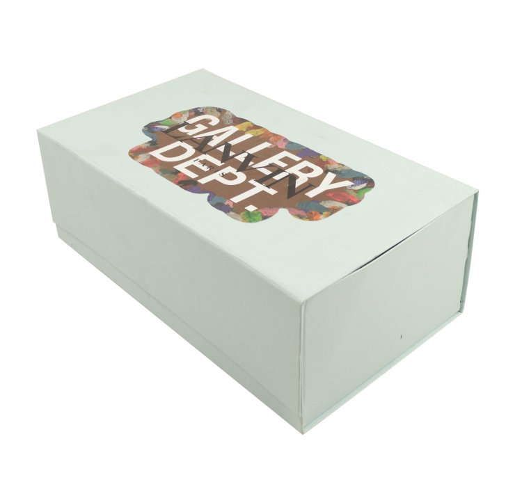 Nib Lanvin Clay White Multicolor Paint Sneakers 9 42 965