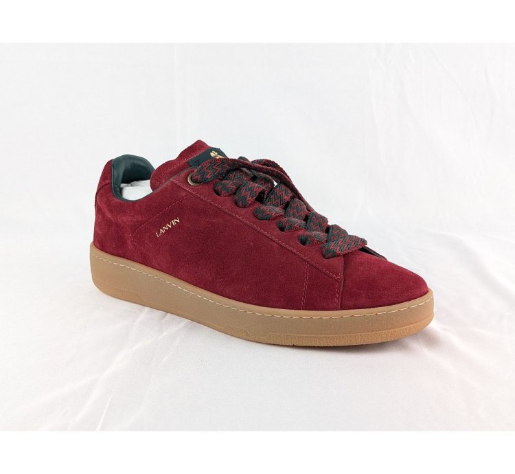 O1rshd1 Lite Curb Low-top Sneakers In Burgundy Dark Green