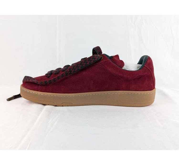 O1rshd1 Lite Curb Low-top Sneakers In Burgundy Dark Green