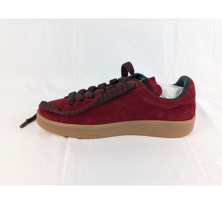O1rshd1 Lite Curb Low-top Sneakers In Burgundy Dark Green